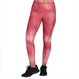 Calia by Carrie Underwood Pink Mid Rise 7/8 Length Tie Dye Leggings Size L